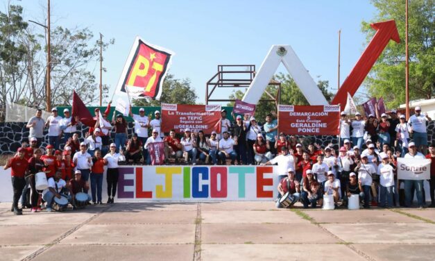 En El Jicote y la zona rural de Tepic la esperanza sonríe, afirma Geraldine