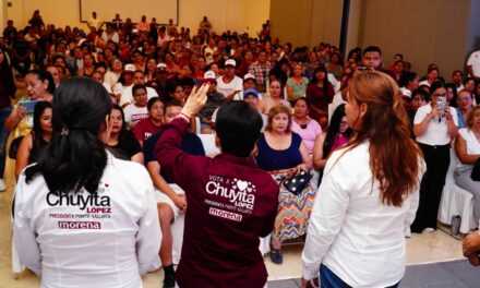 Anuncia Chuyita López histórico programa para el bienestar de la mujer