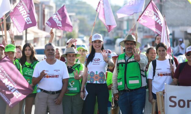Geraldine cumple a la demarcación 10 de Tepic con pozo profundo de agua