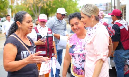 Avanza la campaña de Estrella Palacios, la candidata de Morena a la Alcaldía de Mazatlán recorre el Inf. Playas y la colonia Pueblo Nuevo