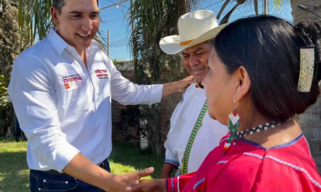 ARTESANOS LEVANTAN LA MANO POR HÉCTOR SANTANA PARA PRESIDENTE