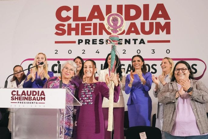 CLAUDIA SHEINBAUM SOSTIENE ENCUENTRO CON MEXICANAS DE TODO EL PAÍS