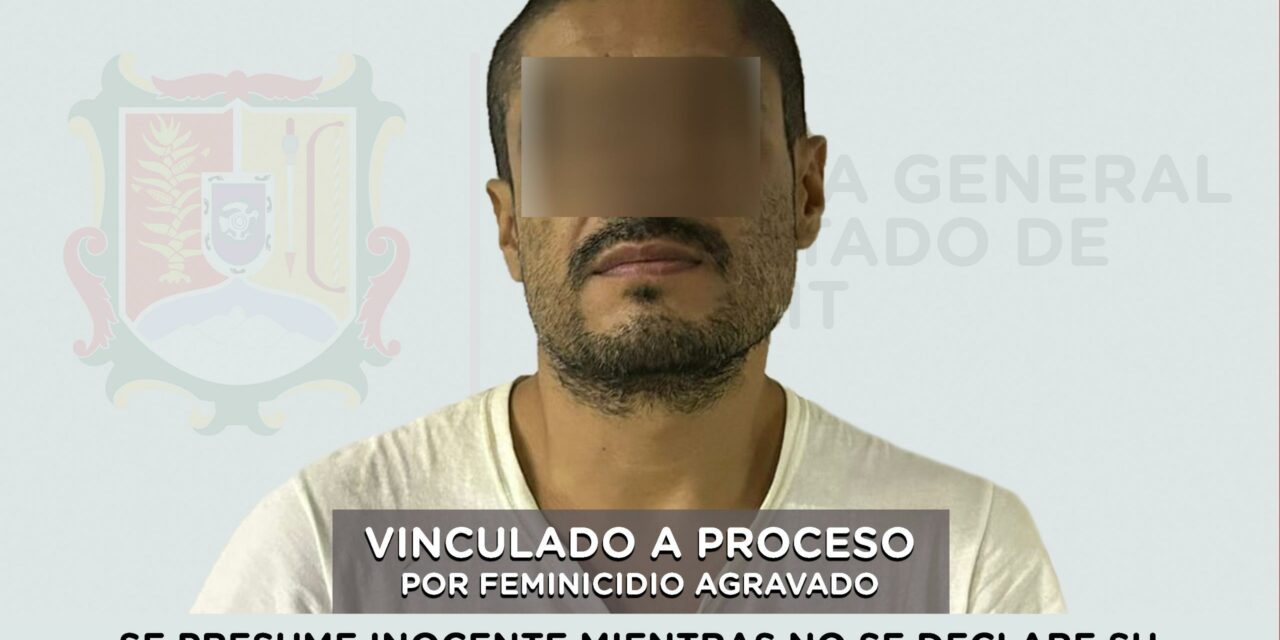 Vinculado a proceso por feminicidio agravado