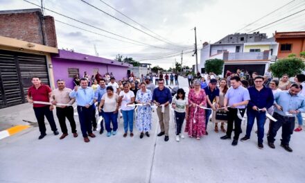 Colonia Jaripillo estrena obra de pavimentación esperada por más de 20 años