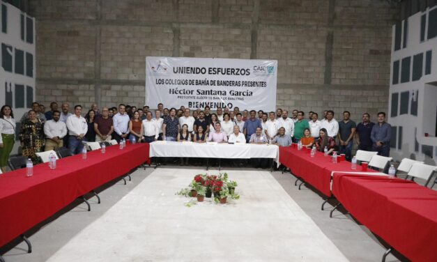 COLEGIOS DE INGENIEROS Y ARQUITECTOS UNIDOS Y TRABAJANDO CON EL ALCALDE ELECTO HÉCTOR SANTANA