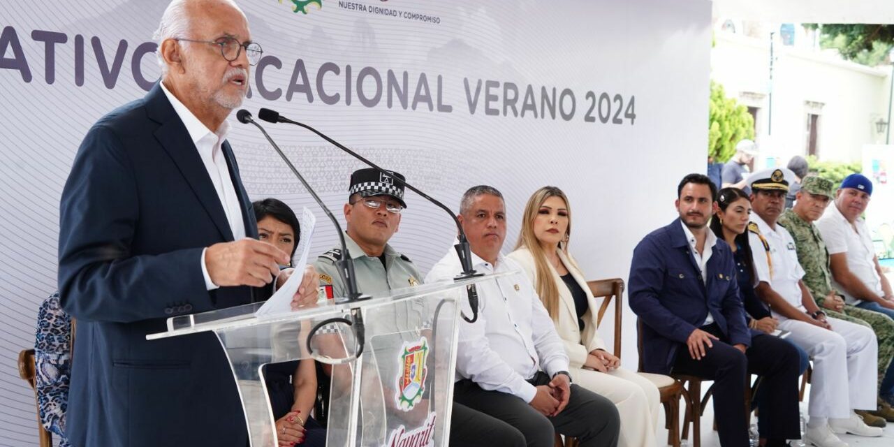 Da Miguel Ángel Navarro Quintero, banderazo de inicio del Operativo Vacacional Verano 2024