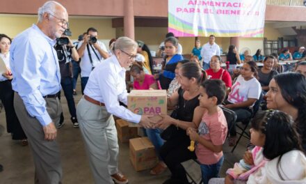 Entrega Beatriz Estrada Martínez 658 mil dotaciones alimentarias a quienes más lo necesitan