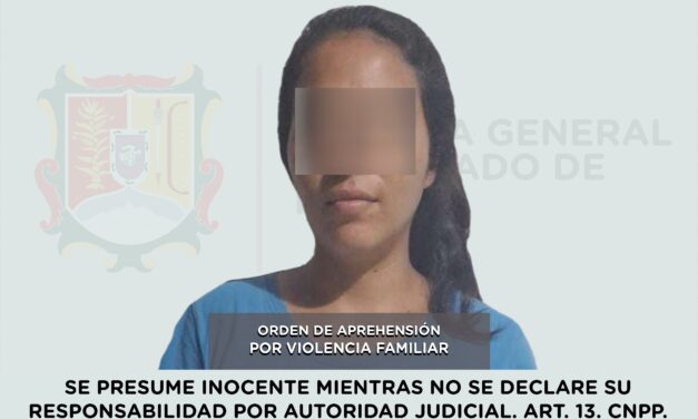 SE LE EJECUTA ORDEN DE APREHENSIÓN POR VIOLENCIA FAMILIAR