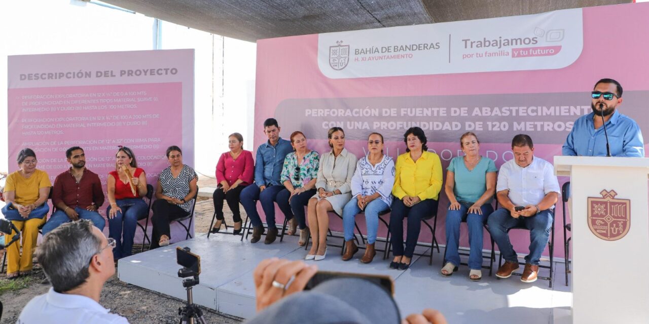 ARRANCA OROMAPAS PERFORACIÓN DE NUEVO POZO DE AGUA EN VALLE DORADO