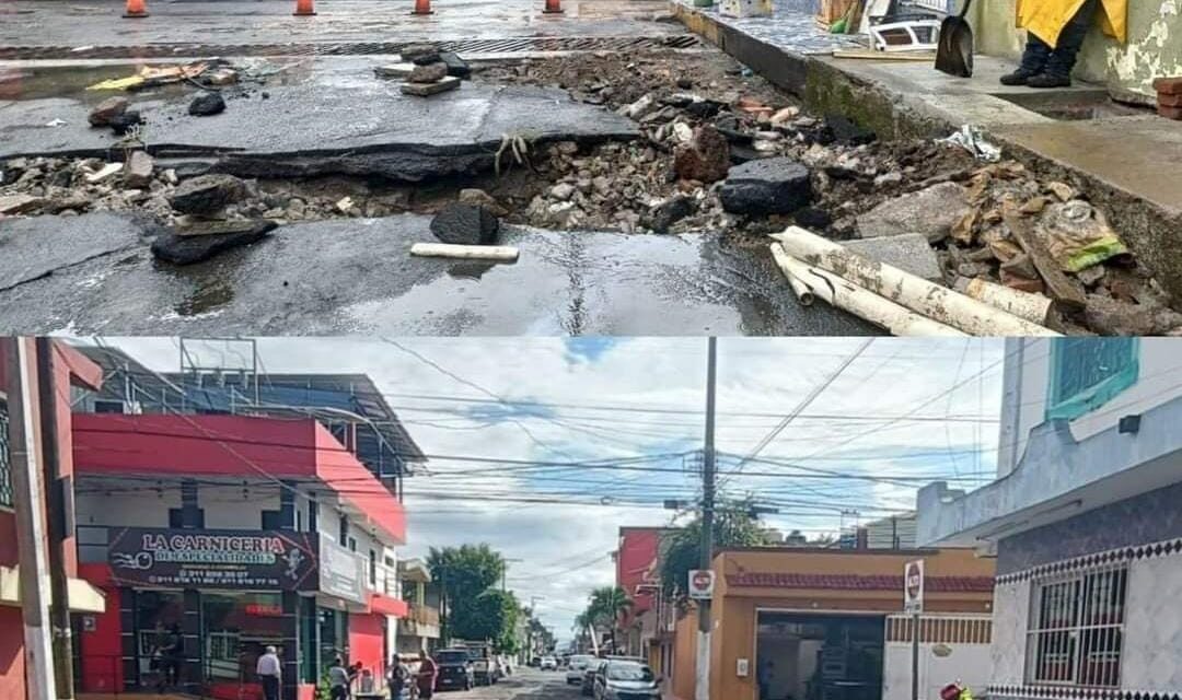 REACCIÓN INMEDIATA DEL GOBIERNO DE TEPIC EN ESTA TEMPORADA DE LLUVIAS