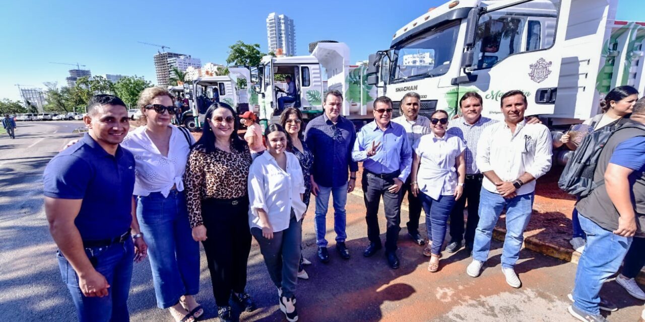 ¡MEJORES SERVICIOS PÚBLICOS PARA MAZATLÁN! ALCALDE EDGAR GONZÁLEZ ENTREGA EQUIPAMIENTO PARA FORTALECER EL ÁREA DE PARQUES Y JARDINES