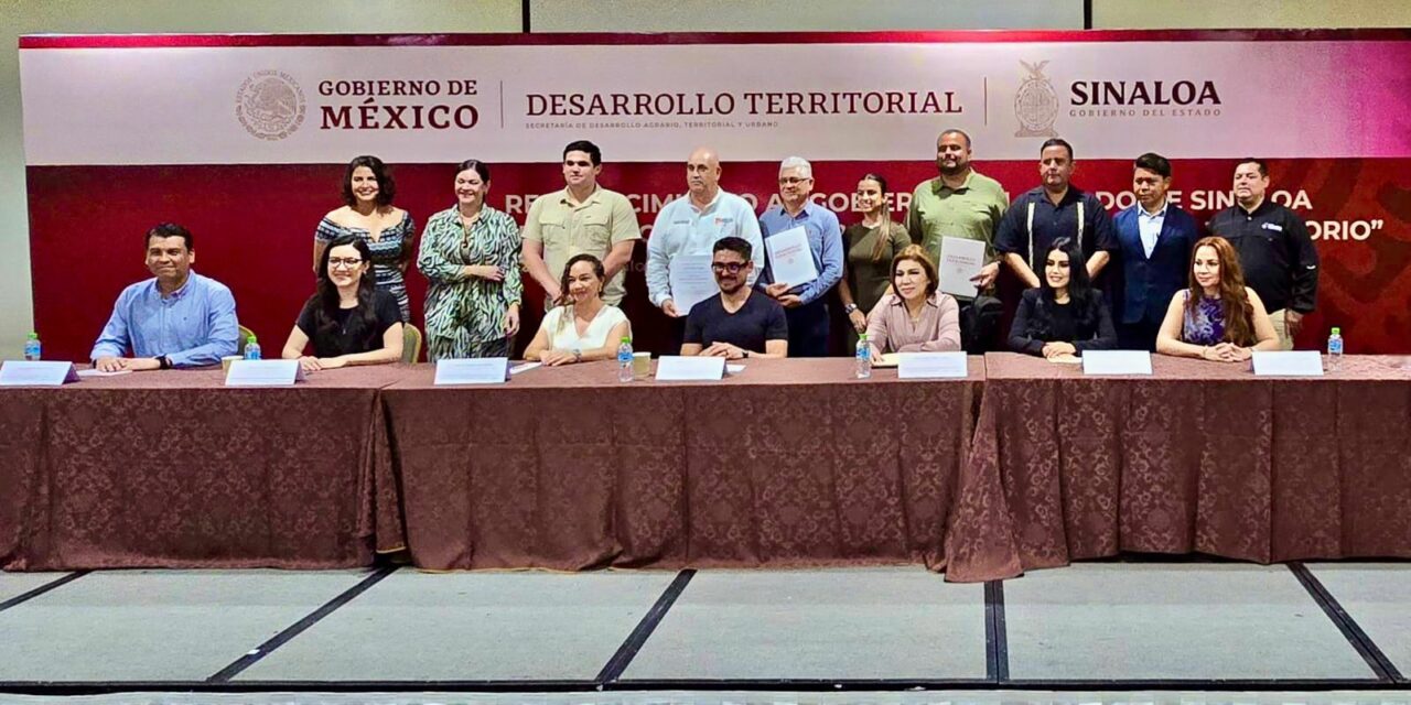 Entrega Sedatu reconocimientos a Sinaloa y Mazatlán por garantizar un desarrollo equitativo y seguro