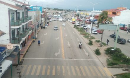 Rehabilitan vialidad elementos de Seguridad Ciudadana y Tránsito de Bahía de Banderas