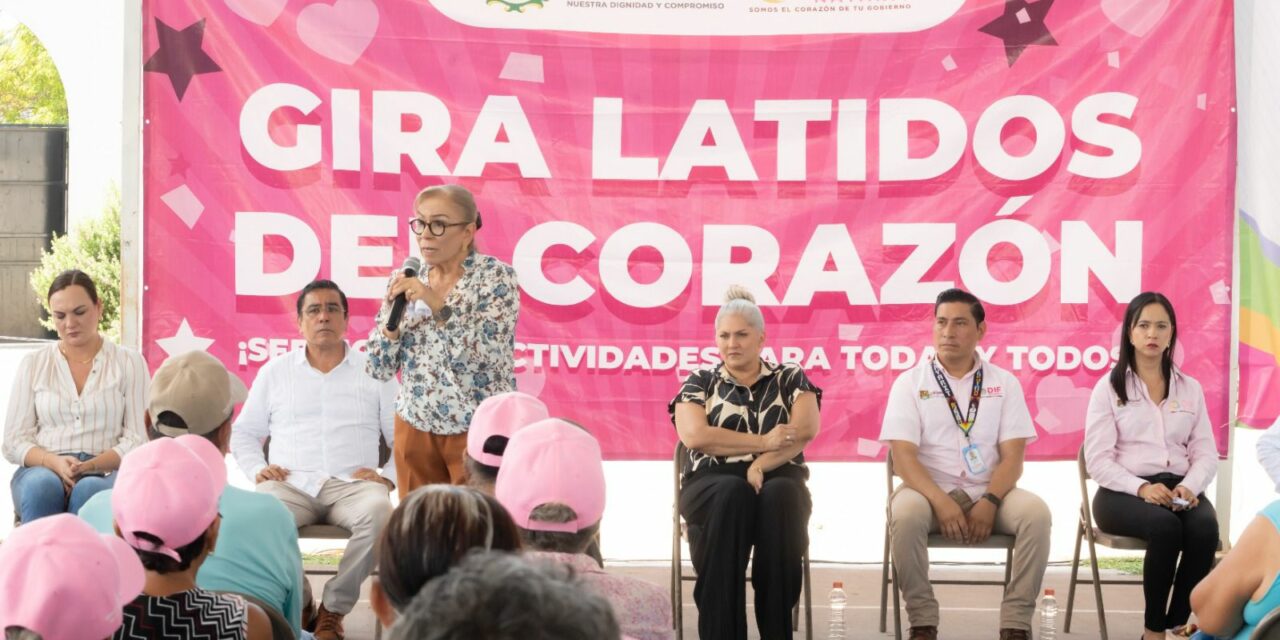 Beatriz Estrada reafirma su compromiso con las familias de Santiago Ixcuintla