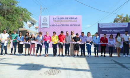 Se hace entrega de la nueva calle al CERESO en Bucerías