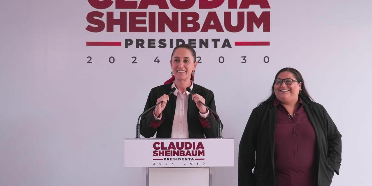 CLAUDIA SHEINBAUM NOMBRA A CITLALLI HERNÁNDEZ COMO TITULAR DE LA NUEVA SECRETARÍA DE LAS MUJERES