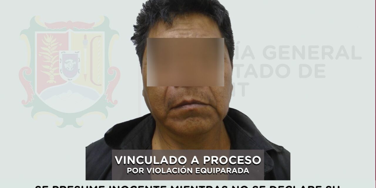 VINCULADO A PROCESO PRESUNTO RESPONSABLE DE VIOLACIÓN EQUIPARADA