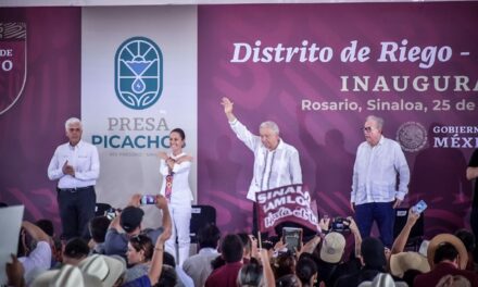 “EL PRESIDENTE DE LA REPÚBLICA CONCLUYE CON EL CUMPLIMIENTO DE SU PALABRA CON EL SUR DE SINALOA”; EDGAR GONZÁLEZ, ALCALDE DE MAZATLÁN