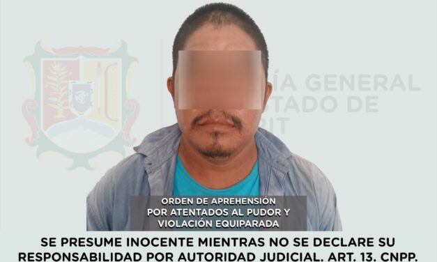 CAPTURADO POR ATENTADOS AL PUDOR Y VIOLACIÓN EQUIPARADAv