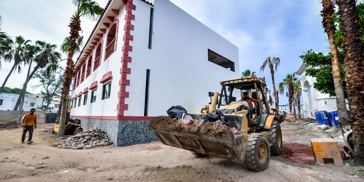 AL 97% EL AVANCE EN LA CONSTRUCCIÓN DE LA CASA DEL MARINO