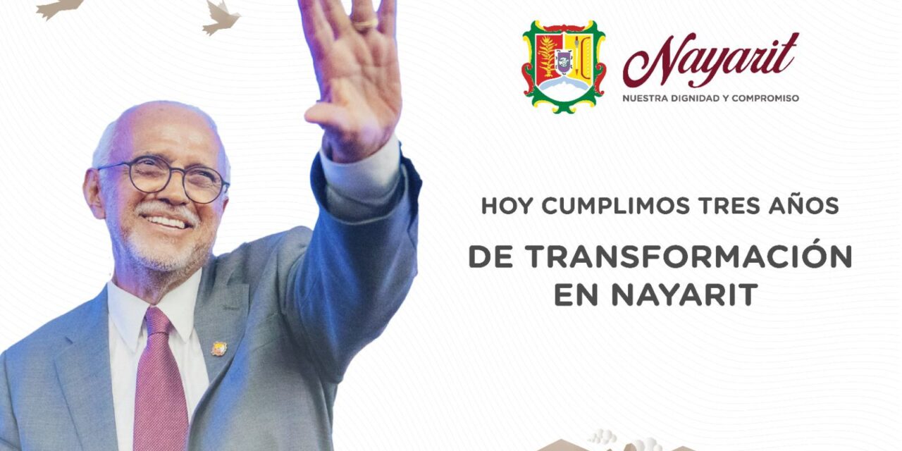 Miguel Angel Navarro Quintero cumple tres años de su administración