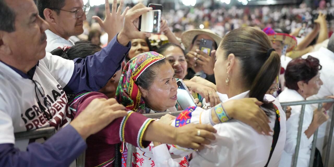 VAMOS A DAR CONTINUIDAD A LAS OBRAS DE LA CUARTA TRANSFORMACIÓN PARA APOYAR A NAYARIT: CLAUDIA SHEINBAUM