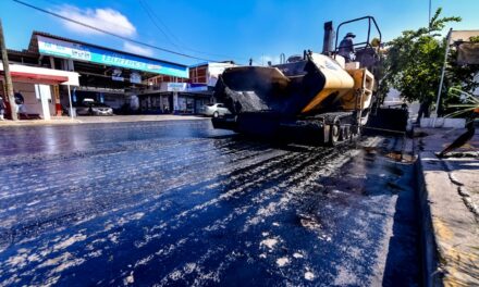 CON OBRAS DE REENCARPETADO MEJORAN AVENIDA ROTARISMO