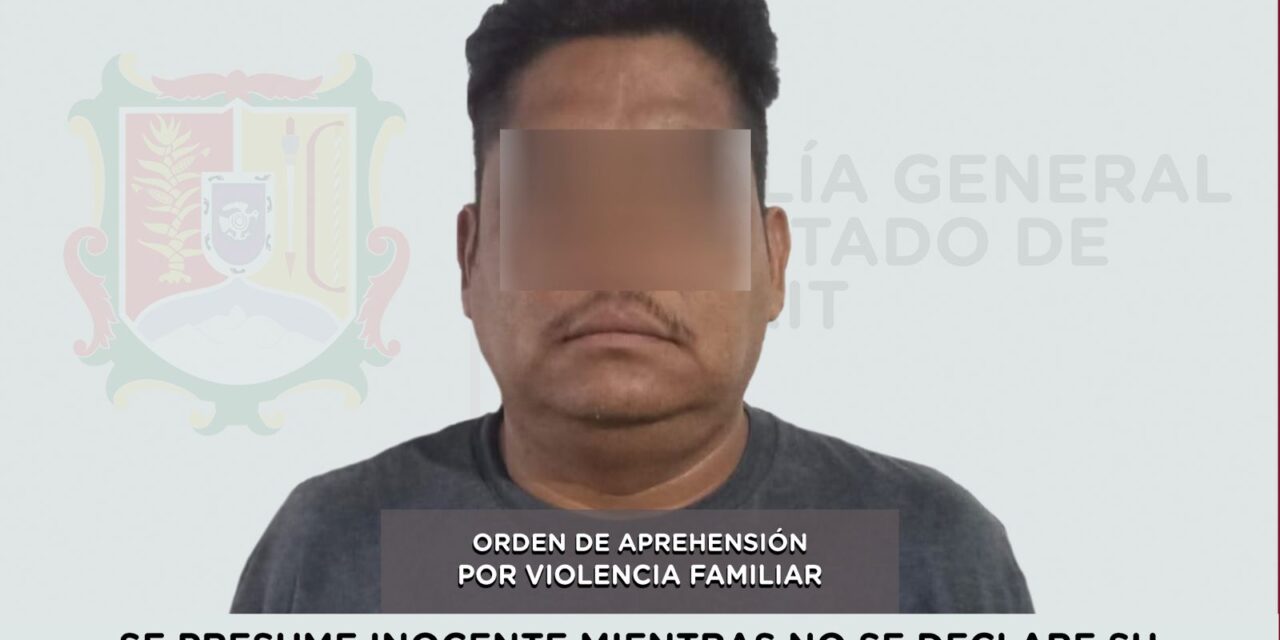 DETENIDO POR EJERCER VIOLENCIA FAMILIAR CONTRA UNA MUJER