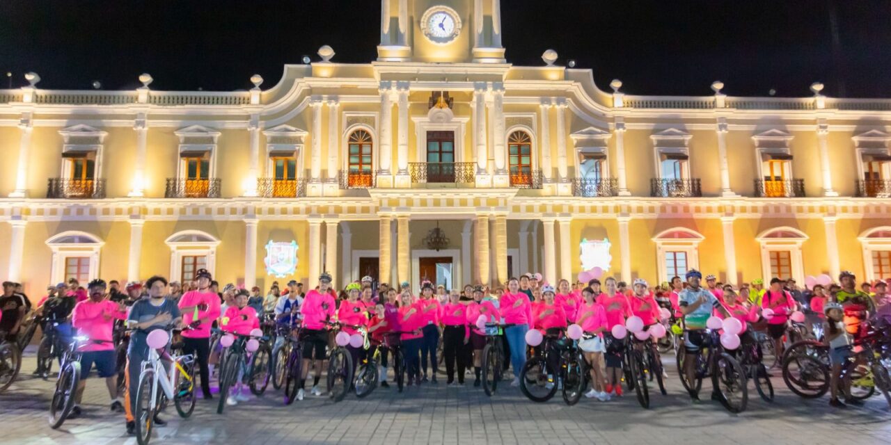 Con la Rodada Rosa, Beatriz Estrada invita a concientizar sobre la Lucha Contra el Cáncer de Mama