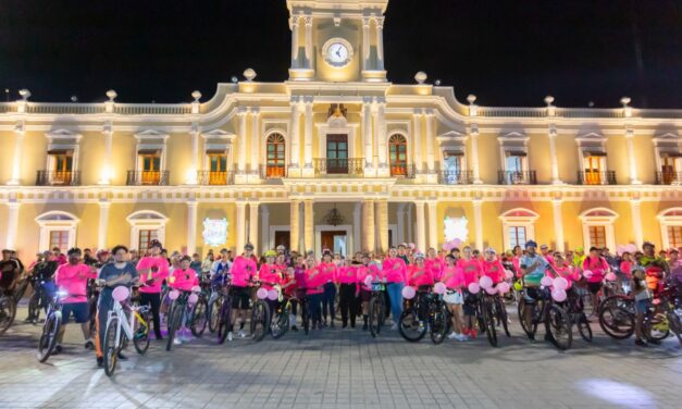 Con la Rodada Rosa, Beatriz Estrada invita a concientizar sobre la Lucha Contra el Cáncer de Mama