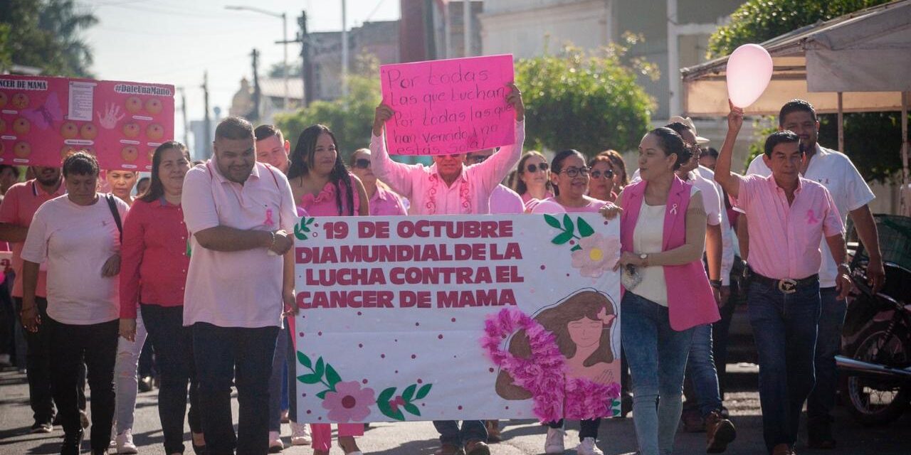 Con marcha rosa y ponencia informativa