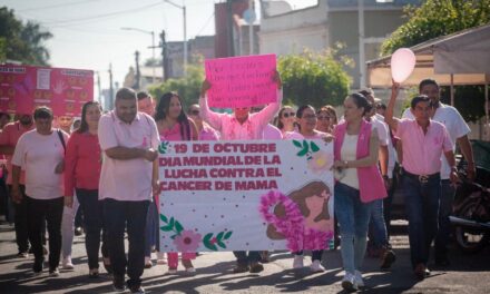 Con marcha rosa y ponencia informativa