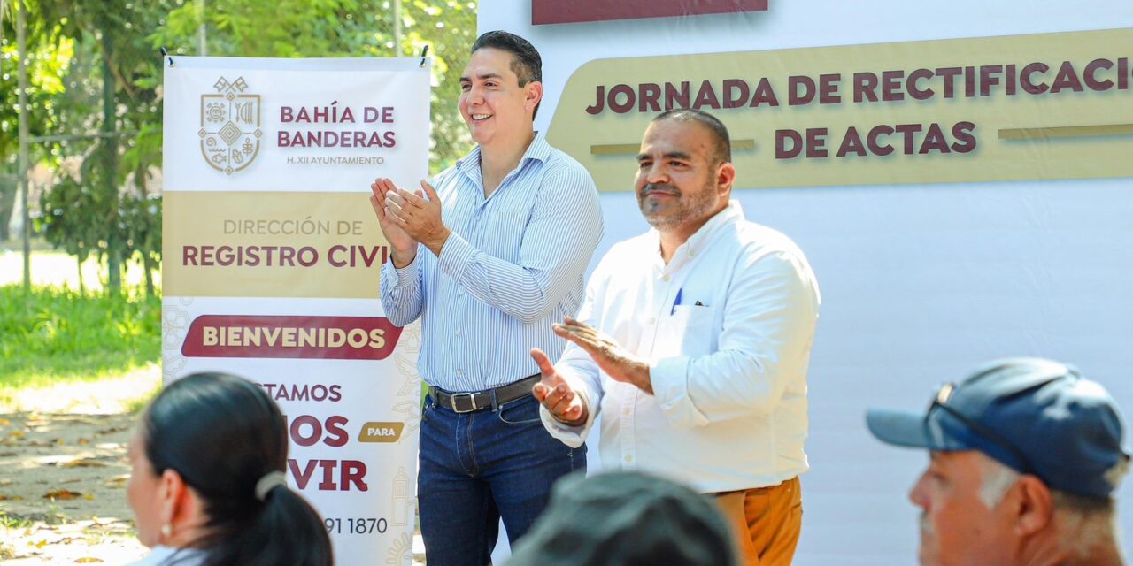 Inicia Héctor Santana jornadas de rectificación de actas en San Vicente