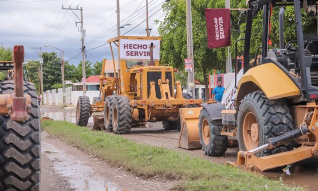 HÉCTOR SANTANA SIGUE CON OBRAS EN TODO BAHÍA: PAVIMENTACIÓN EN SAN VICENTE Y ACUEDUCTO PARA BUCERÍAS