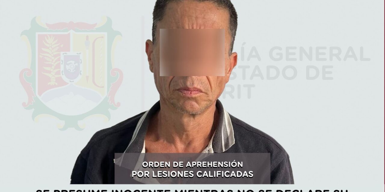 CAPTURADO PRESUNTO RESPONSABLE DE LESIONES CALIFICADAS