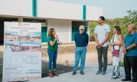 Miguel Ángel Navarro Quintero, anunció la inversión de más de 9 millones 500 mil pesos en la Universidad Tecnológica de Mazatán