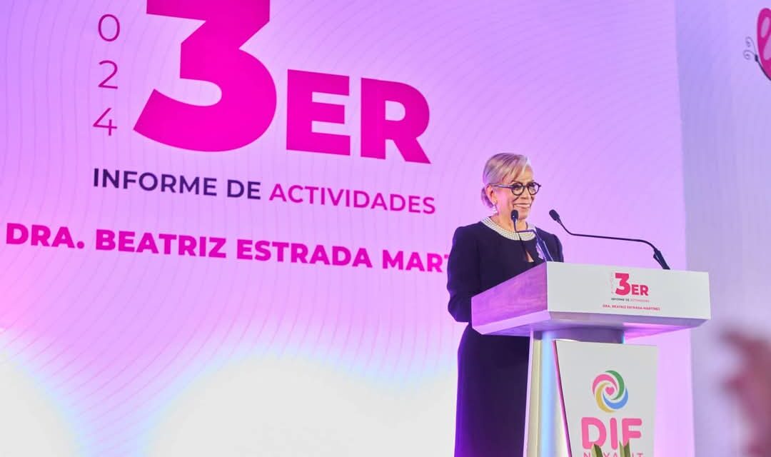 Margui Zúñiga y Héctor Santana respaldan el Tercer Informe de Actividades de Beatriz Estrada Martínez