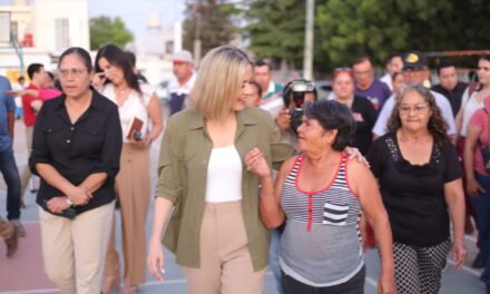 PONE EN MARCHA ESTRELLA PALACIOS PAVIMENTACIÓN EN DOÑA CHONITA