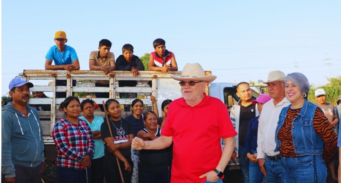 PRESIDENTE MUNICIPAL ENCABEZA JORNADA DE LIMPIEZA EN ALBERGUE DE JORNALEROS DE ISLA DEL BOSQUE