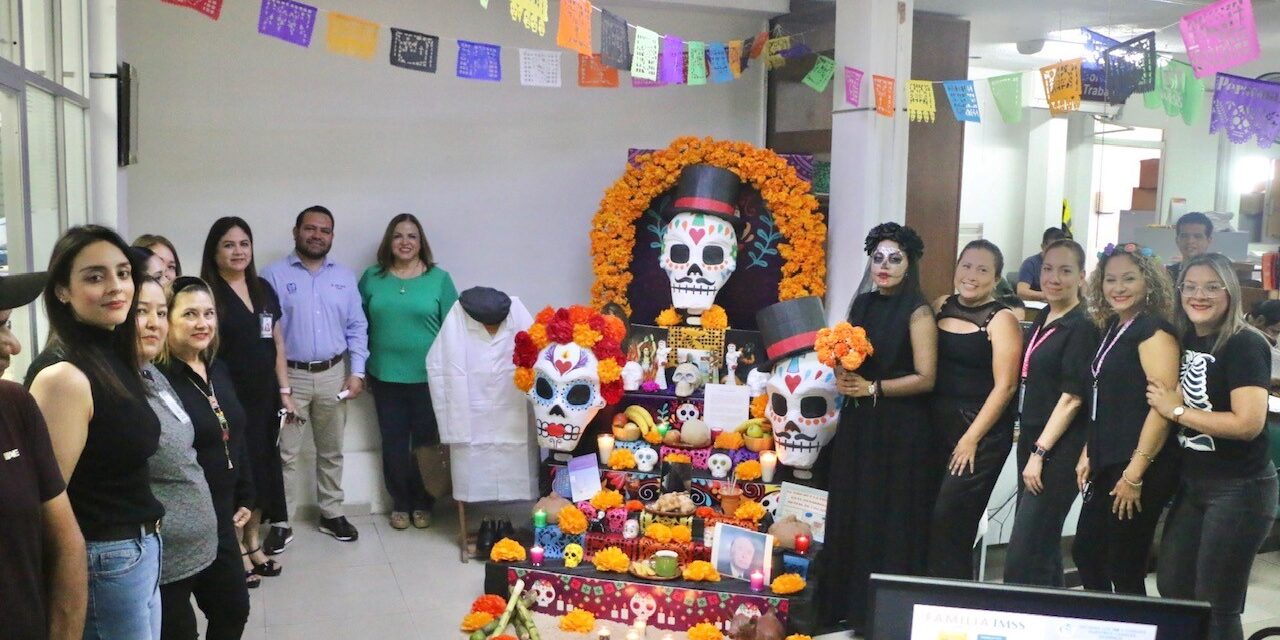 PRESERVA Y PROMUEVE IMSS NAYARIT TRADICIONES POR DÍA DE MUERTOS