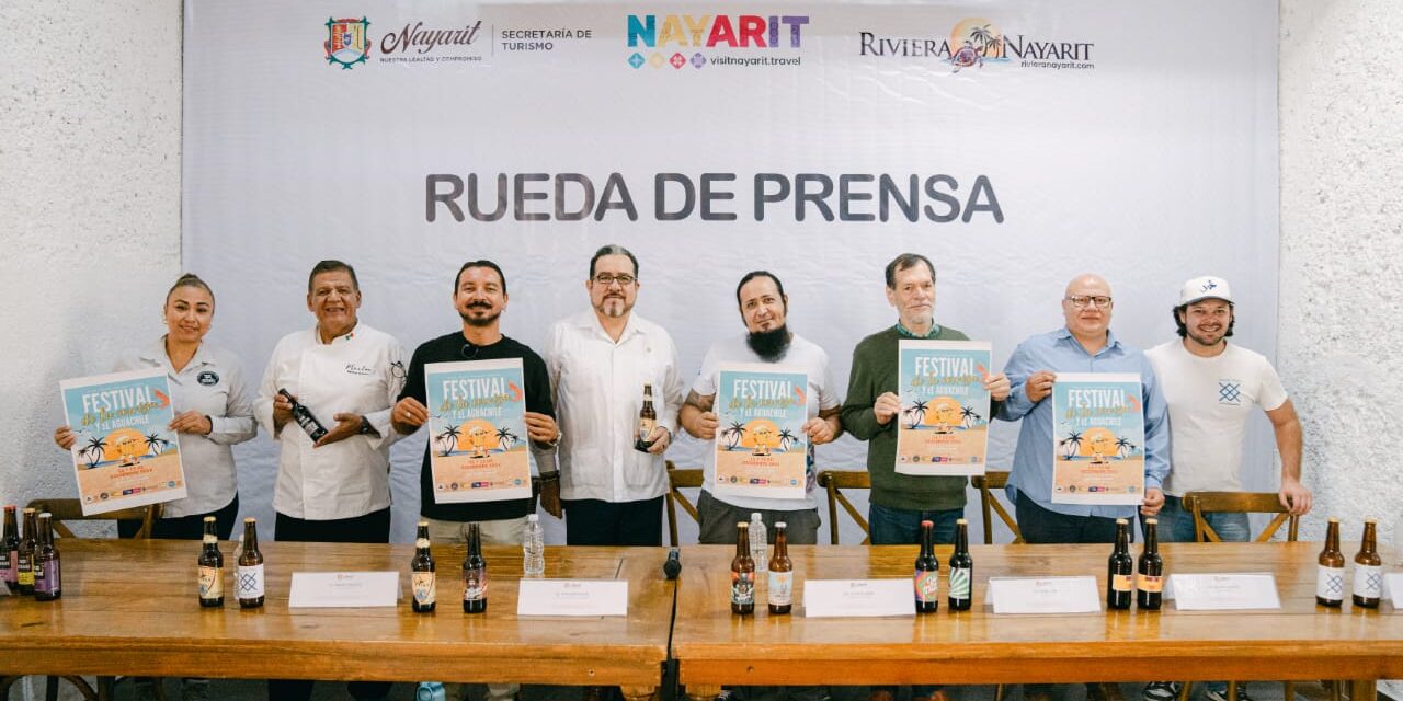 Rueda de Prensa: Festival de la Cerveza y el Aguachile 2025 en Playa Matanchen