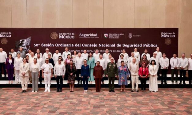 50ª Sesión Ordinaria del Consejo Nacional de Seguridad Pública
