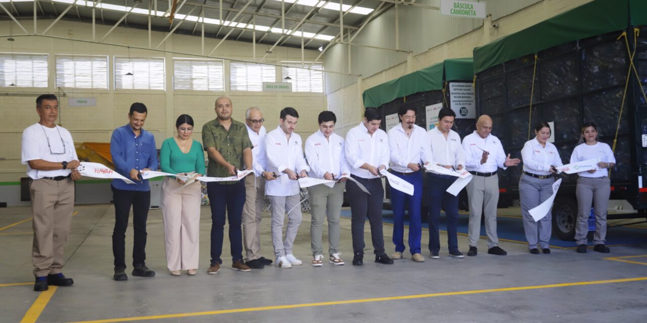 Celebra Munguía instalación de Centro de Acopio de Pet en PV