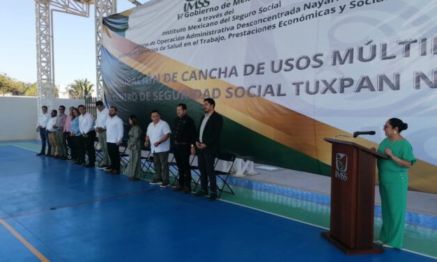 Inauguran autoridades del IMSS Nayarit remodelaciones  del Centro de Seguridad Social Tuxpan