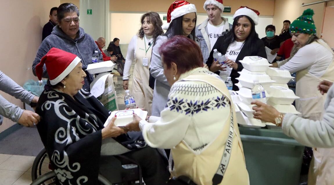 Voluntariado IMSS entrega 850 refrigerios en seis hospitales del Sur de la CDMX