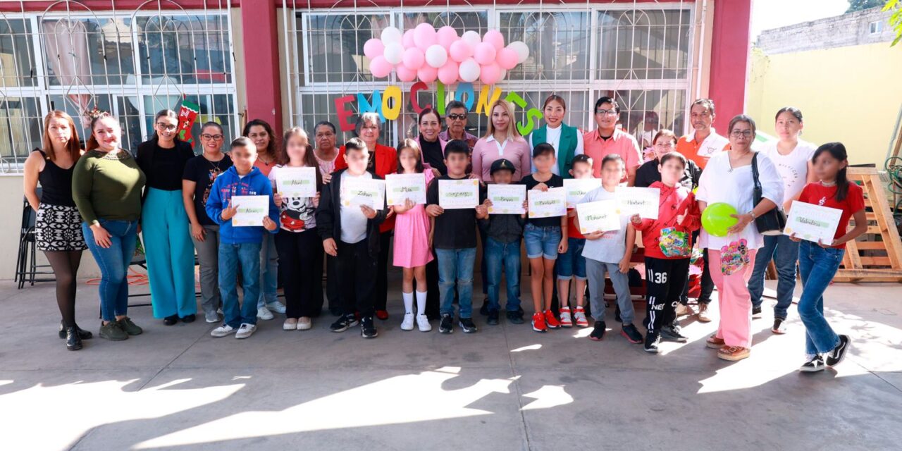 Clausuran exitosamente el taller “Conociendo mis emociones”