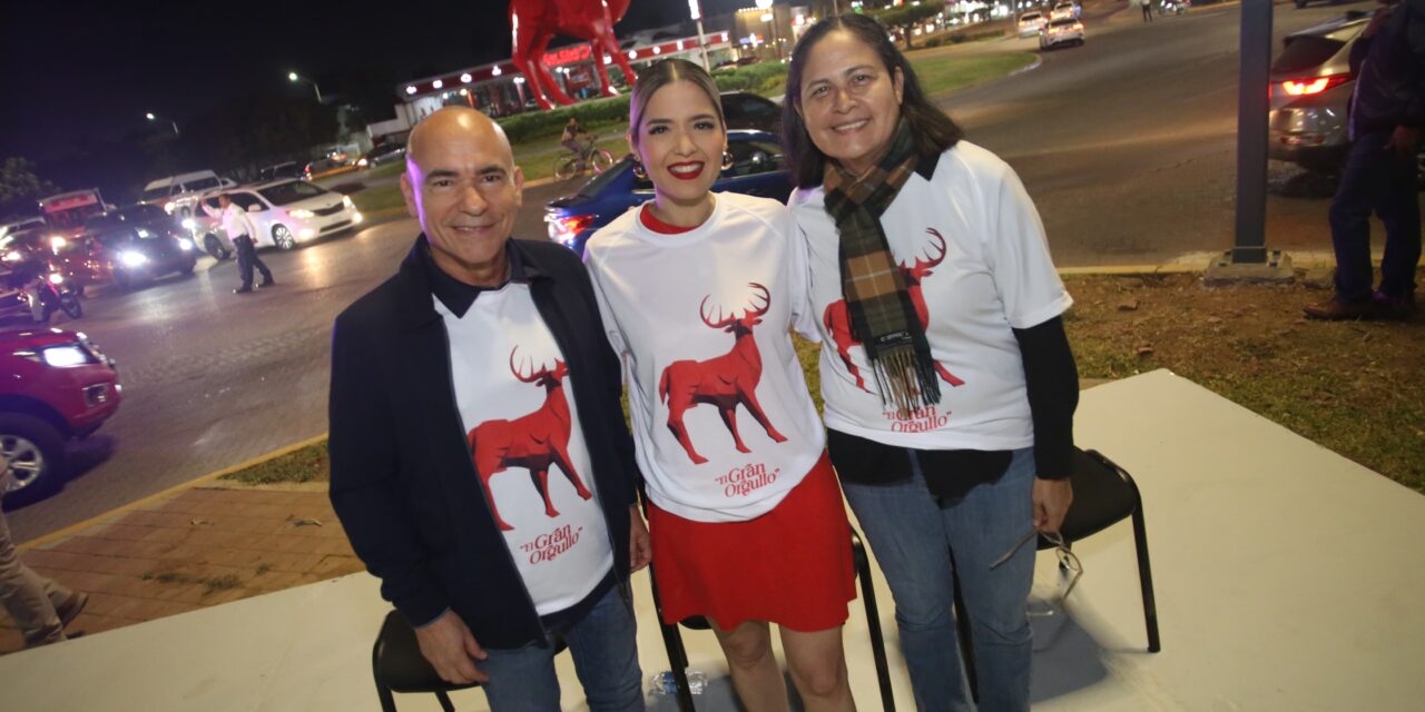 Ilumina Estrella Palacios Monumento El Gran Venado Rojo, “El Gran Orgullo”