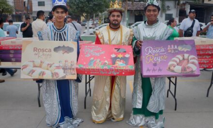 Familias de Ixtapa y Las Juntas parten tradicional rosca