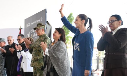 SÍ AL DESARME, SÍ A LA PAZ ENSEÑA AL MUNDO QUE EN MÉXICO CONSTRUIMOS JUSTICIA Y PAZ: PRESIDENTA CLAUDIA SHEINBAUM