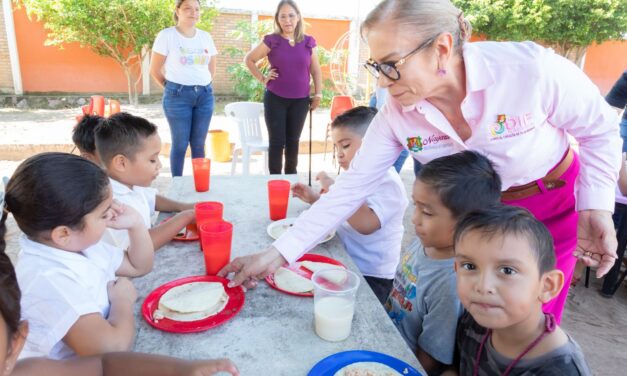 Beatriz Estrada garantizó en el 2024 alimentación caliente y nutritiva para 85 mil estudiantes nayaritas